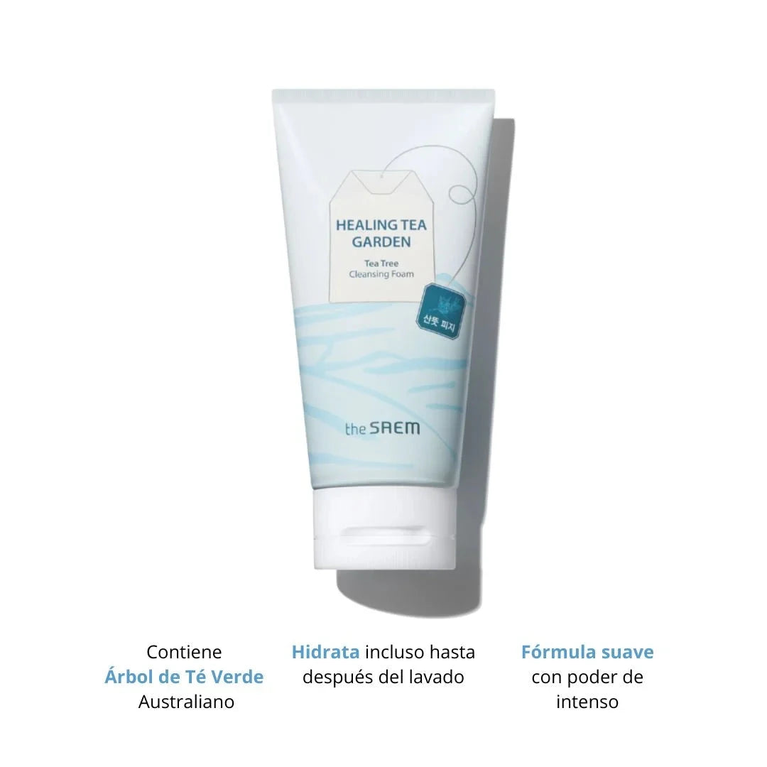 Healing Tea Garden Cleansing Foam – Tea Tree Arumi Korean Cosmetics