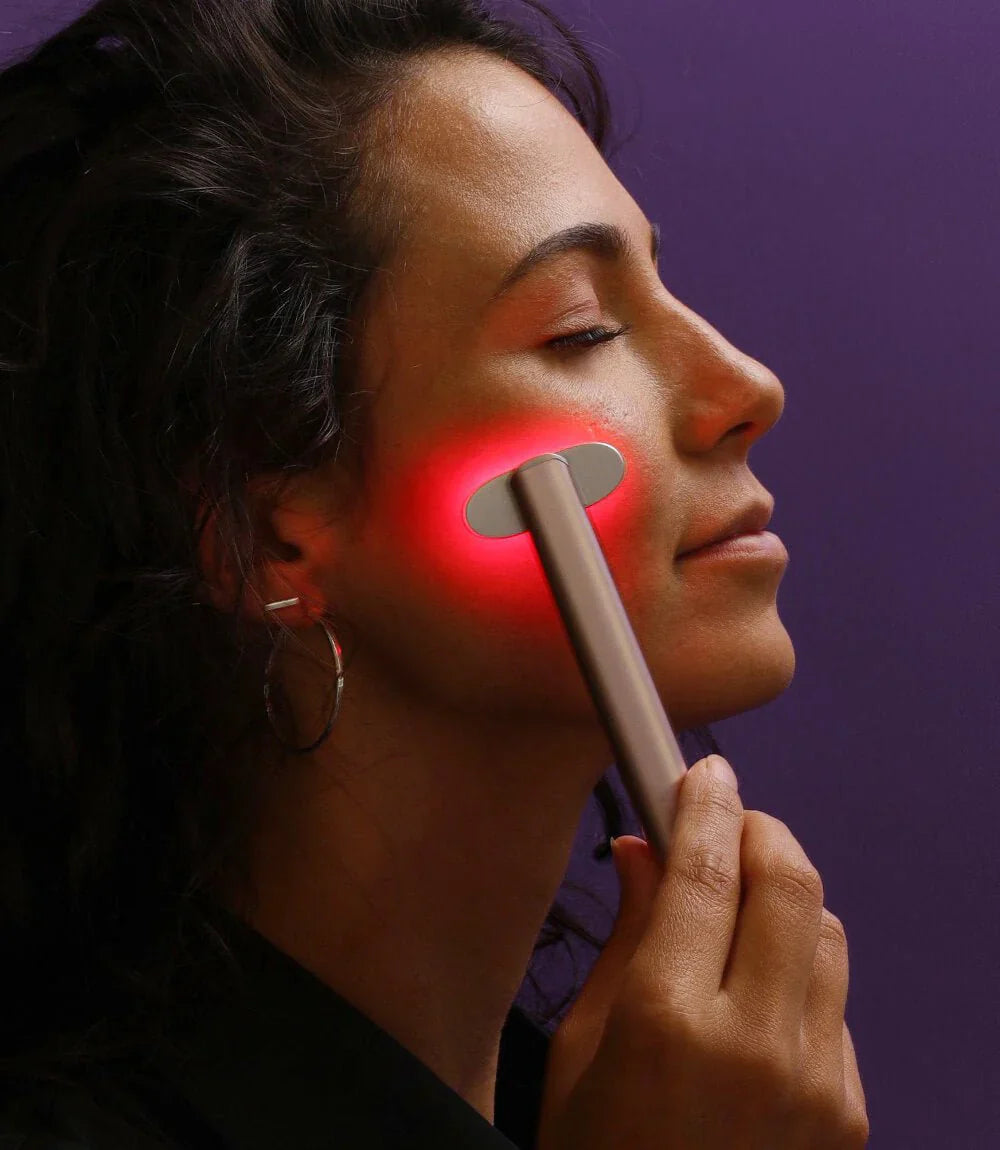 Masajeador Facial Skincare 4 en 1 con Luz LED Roja K-Skin