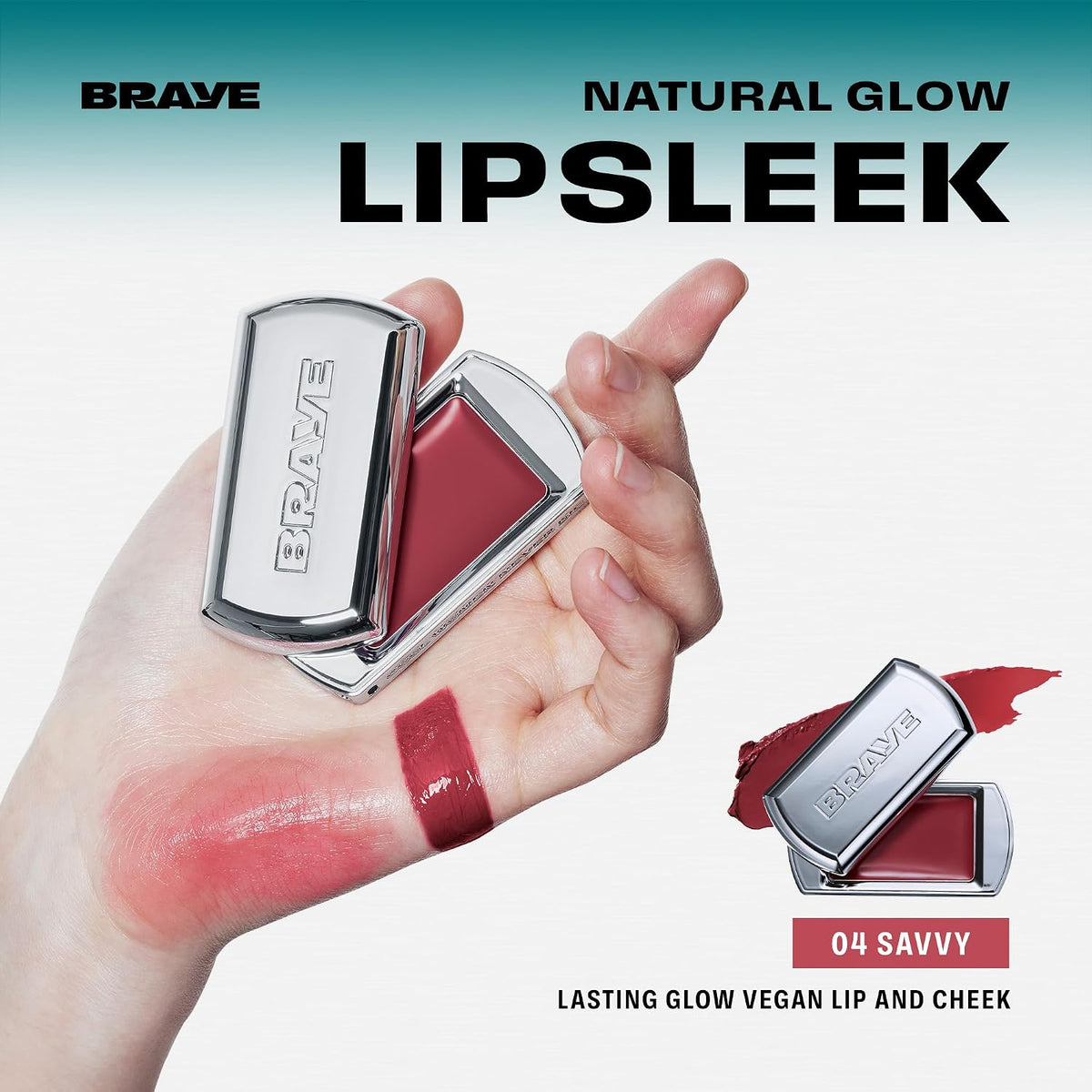 Lipsleek Blur Tono 04 Savvy | Bálsamo Labial Multifunción 2,3 g BRAYE