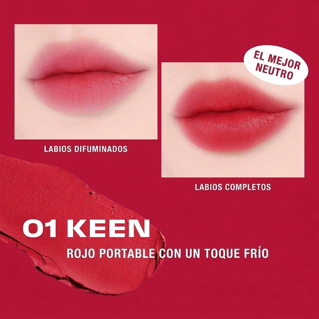 Lipsleek Blur Tono 01 Keen | Bálsamo Labial Multifunción 2,3 g BRAYE