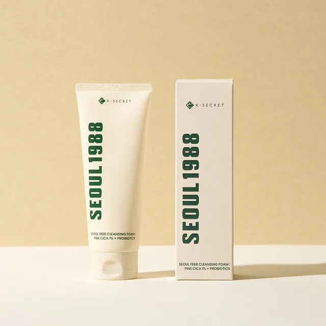 Seoul 1988 Cleansing Foam Pine Cica 1% + Probiotics K-SECRET