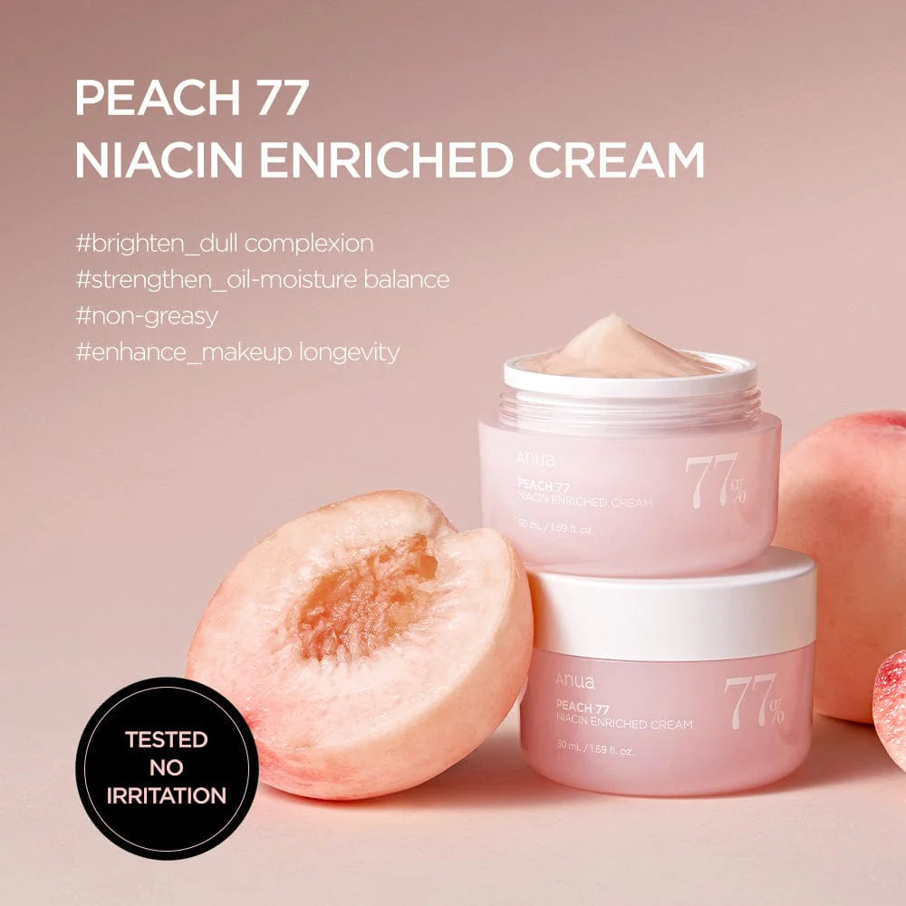 [ANUA] Peach 77% Niacin Enriched Cream 50ml ANUA