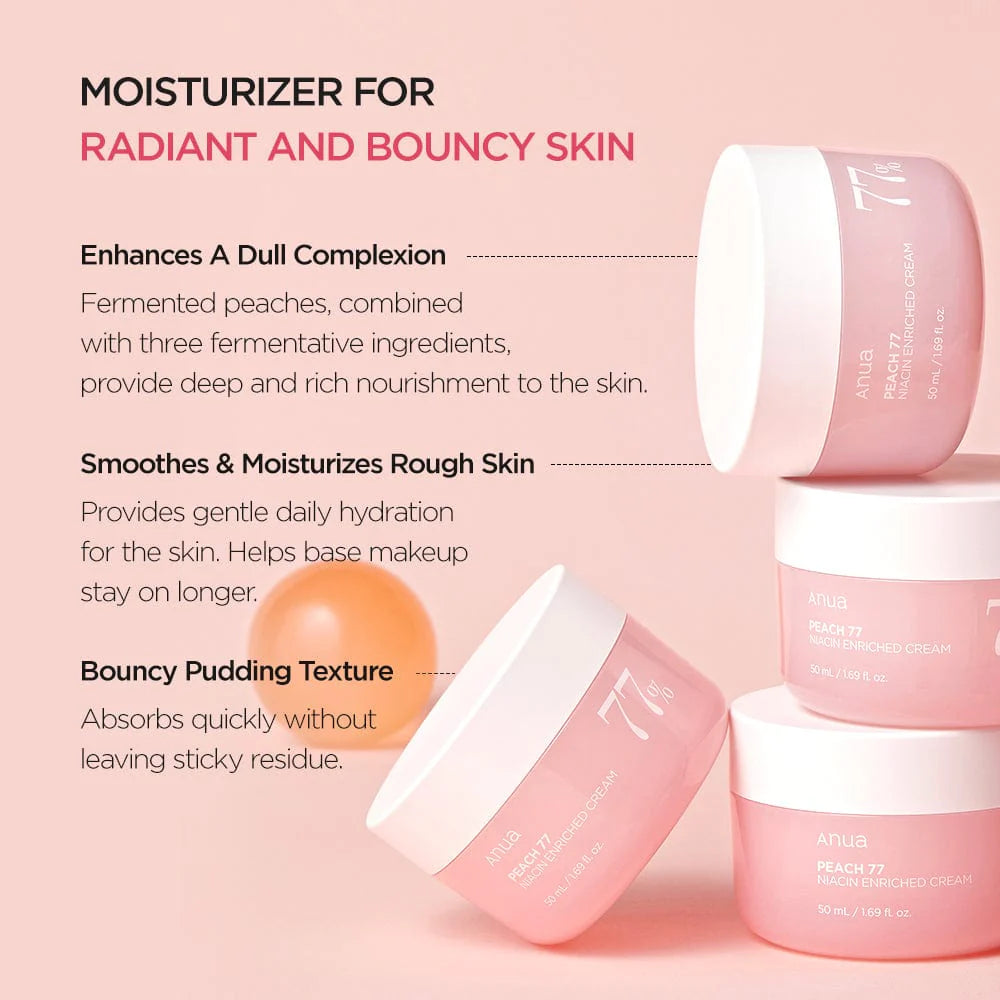 [ANUA] Peach 77% Niacin Enriched Cream 50ml ANUA