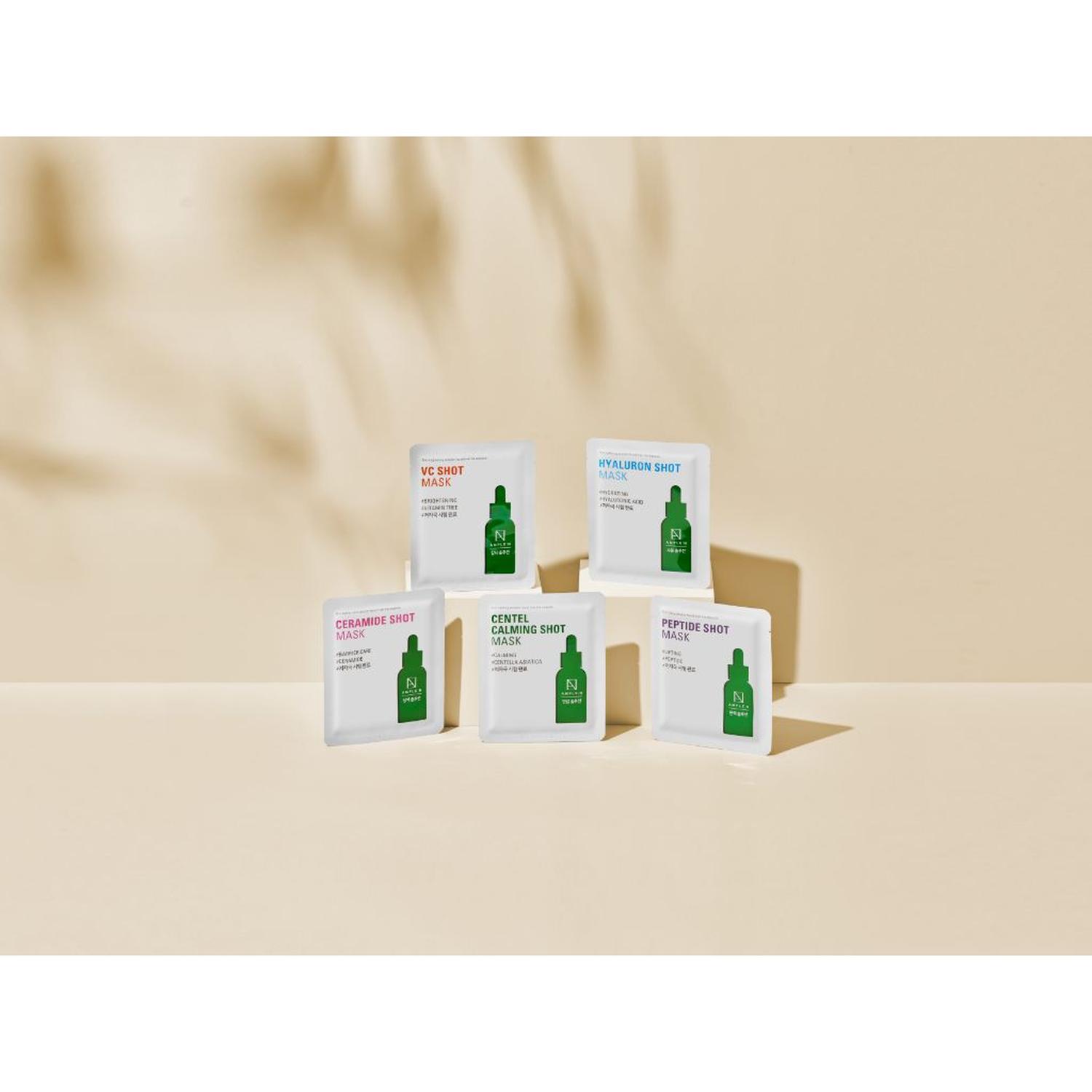 Mascarilla Facial Calmante Centella Asiática 1un. AMPLEN