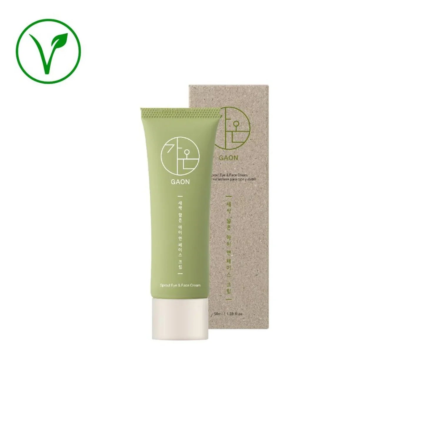 Crema Antioxidante y Contorno de Ojos Vegana 50ml GAON