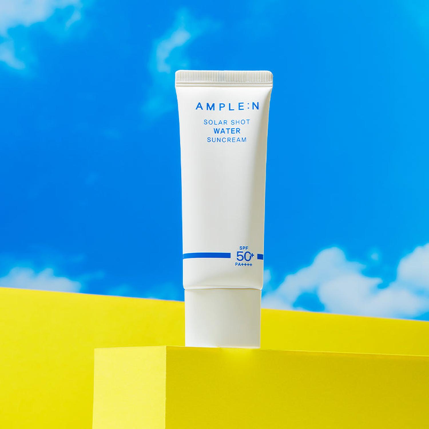Protector Solar SPF 50PA++++ Crema Gel Ácido Hialurónico 40ml AMPLEN
