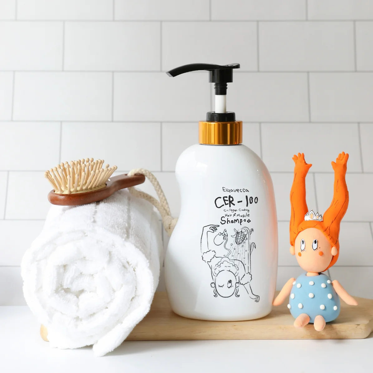 Elizavecca CER-100 Collagen Coating Hair A+ Muscle Shampoo 500ml ElizaVecca