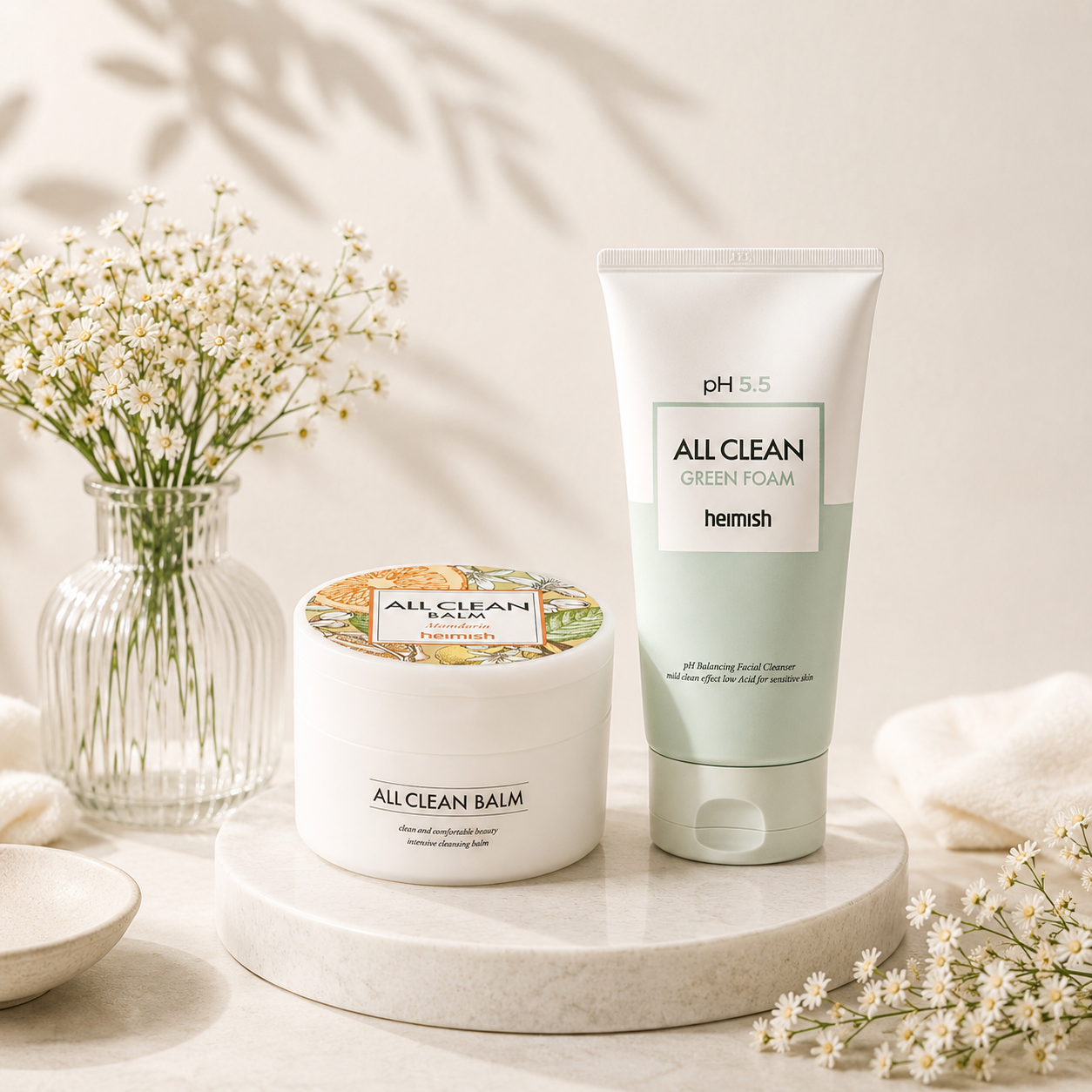 Pack Doble Limpieza Heimish Arumi Korean Cosmetics