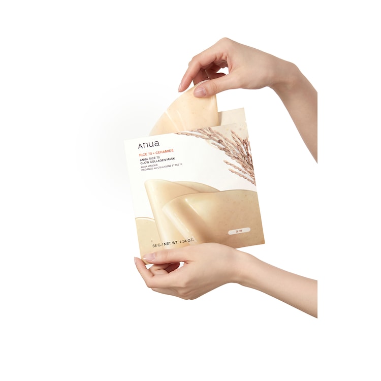 ANUA MASCARILLA RICE 70 GLOW COLLAGEN MASK ANUA