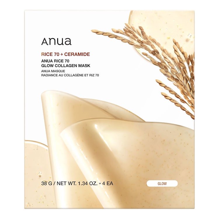 ANUA MASCARILLA RICE 70 GLOW COLLAGEN MASK ANUA