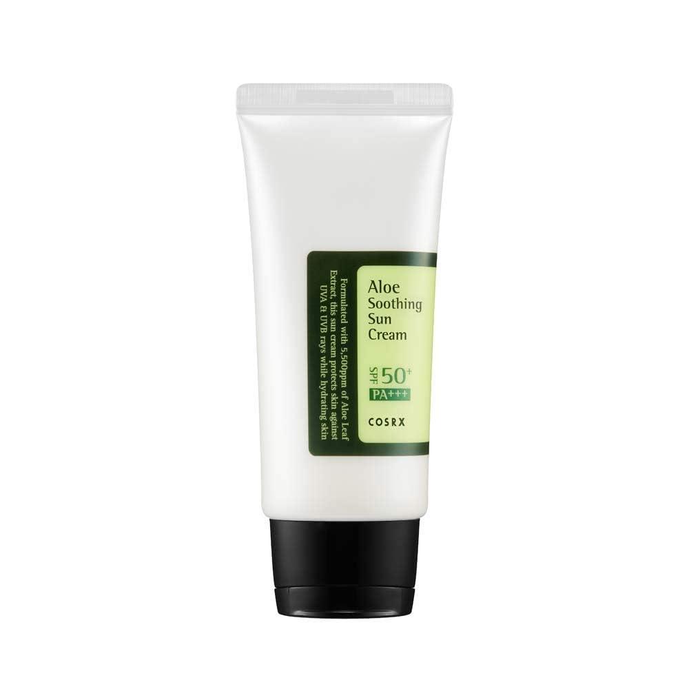 Aloe Soothing Sun Cream 50ml - Arumi Korean Cosmetics