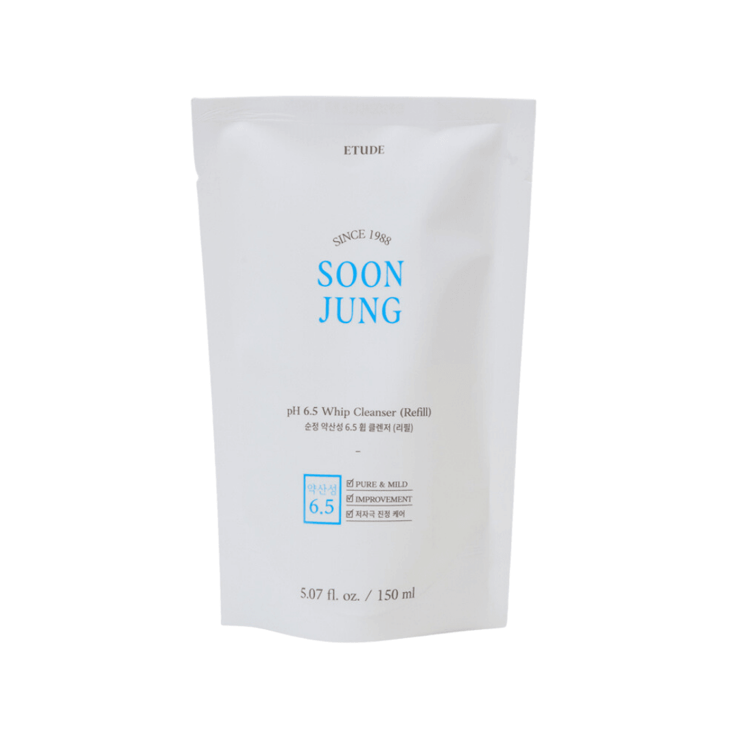 SoonJung pH 6.5 Whip Cleanser Refill 150ml - Arumi Korean Cosmetics