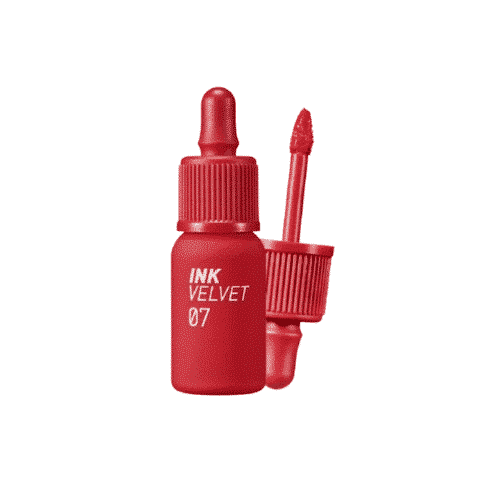 INK VELVET #07 GIRLISH RED - Arumi Korean Cosmetics
