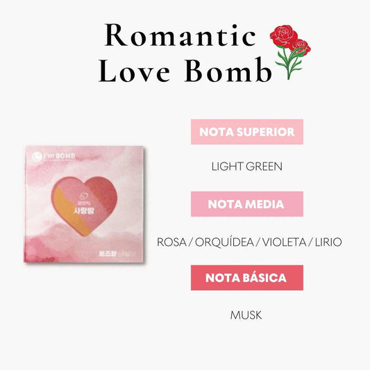 Romantic Bubble Bar Romantic Love Bomb - Arumi Korean Cosmetics