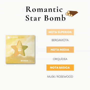 Romantic Bubble Bar Romantic Star Bomb - Arumi Korean Cosmetics