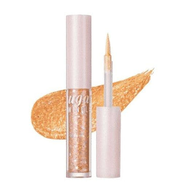 Sugar Twinkle Liquid Glitter 03 Beaming Sunny-Light - Arumi Korean Cosmetics